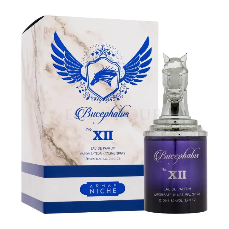 Armaf Bucephalus No.12 Alcohol Base Eau De Parfum - 100ml (3.4 oz) Aromatic Amberwood Spray, Unisex Intense Musky Luxurious Masculine Longlasting Men's Beauty & Personal Care Fragrance, Intense Perfume, Musky Fragrance