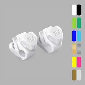 SLEEFS Football Helmet Visor Quick Clips - Multiple Colors - 2 Clips & 2 Sets of Screws, Impact-Resistant Plastic, No Tools Required, Secure Fit for Most Helmets, Enhance Visibility & Protection