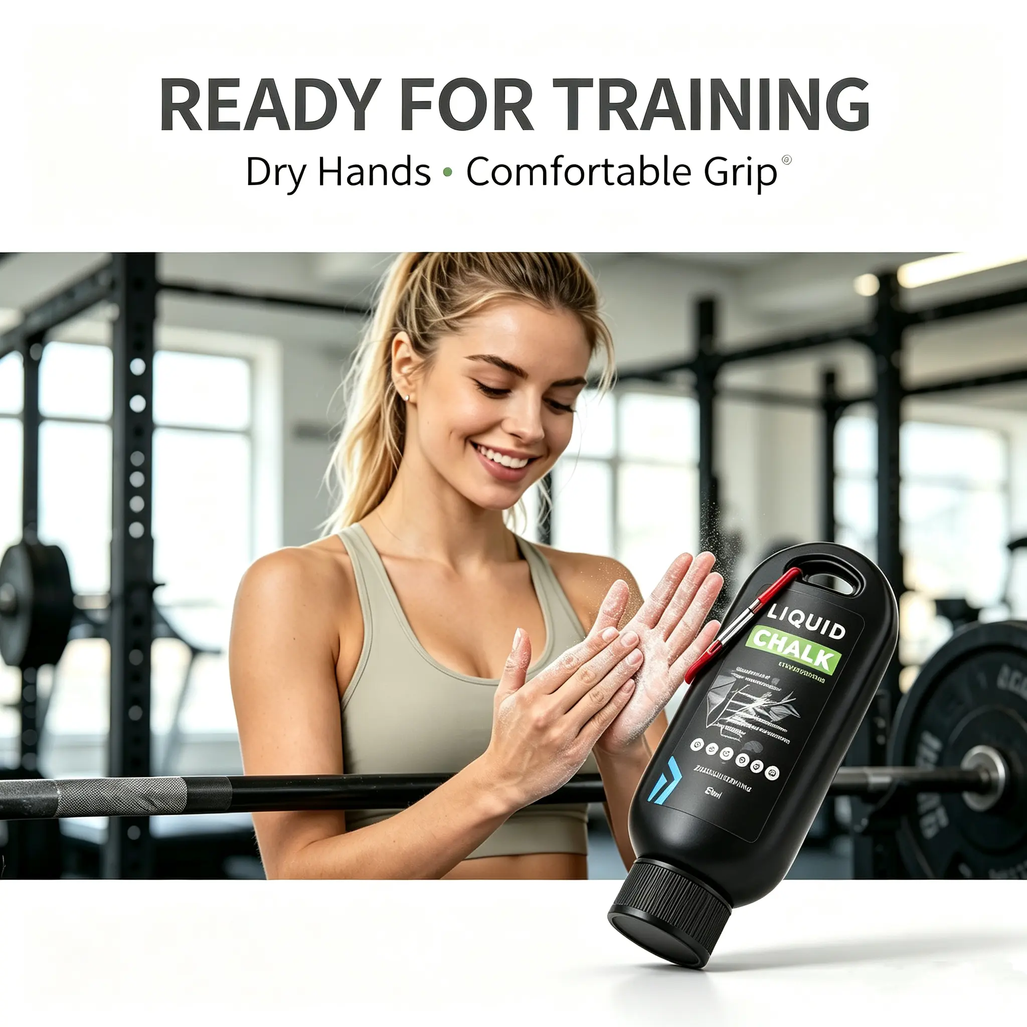 Liquid Magnesium Powder Grip Solution, Quick Dry Formula with Portable Bottle Design, Easy Carry Grip Enhancer for Climbing, Training, Sports Activities and Outdoor Adventures