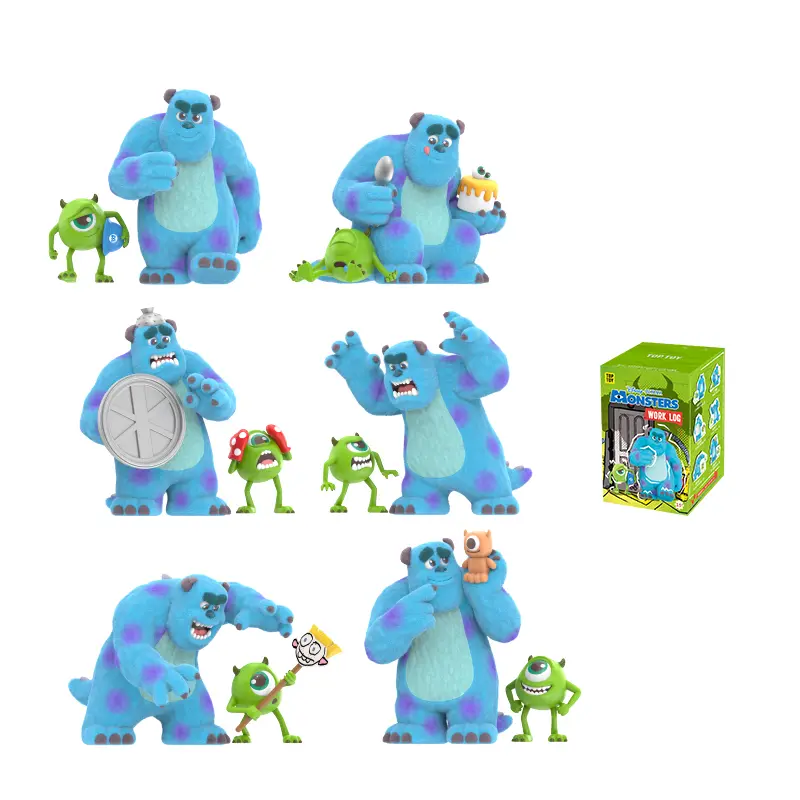 TOPTOYTOPTOY Pixar Monsters, Inc. Work Log Series Blind Box-Perfect Gift,  Unique HolidayHome & Office Decorations - TikTok Shop
