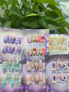 Mango(4882)gc.30$ can get 6 pairs.Our nails have good quality and special design.