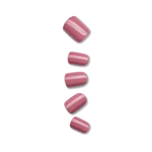 Impress Color No Glue Fake Press On Nails - Petal Pink | Solid, Pink, Short, Squoval, Manicure