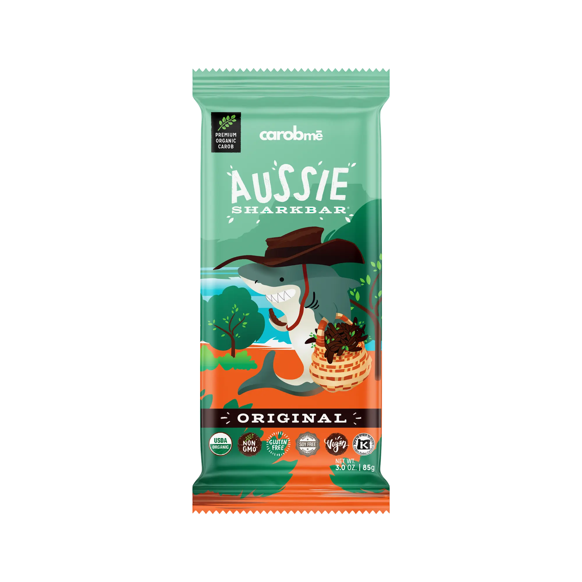 Carobmē Organic Carob Bar Original
