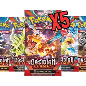 Obsidian Flames Pokemon Packs (5 Packs)