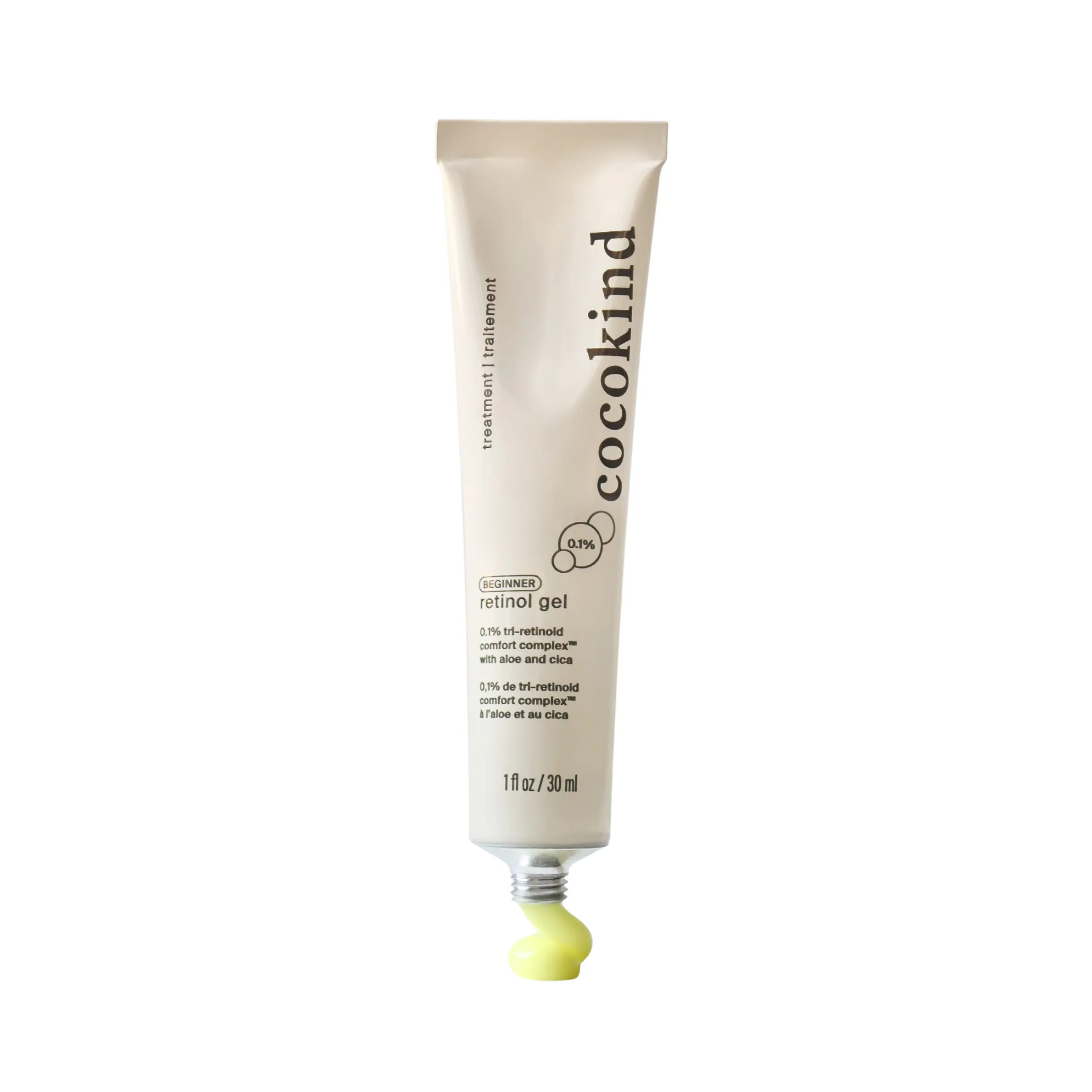[cocokind] Beginner Retinol Gel 0.1% | Smooths Texture & Reduces Breakouts | Sensitive Skin-Friendly