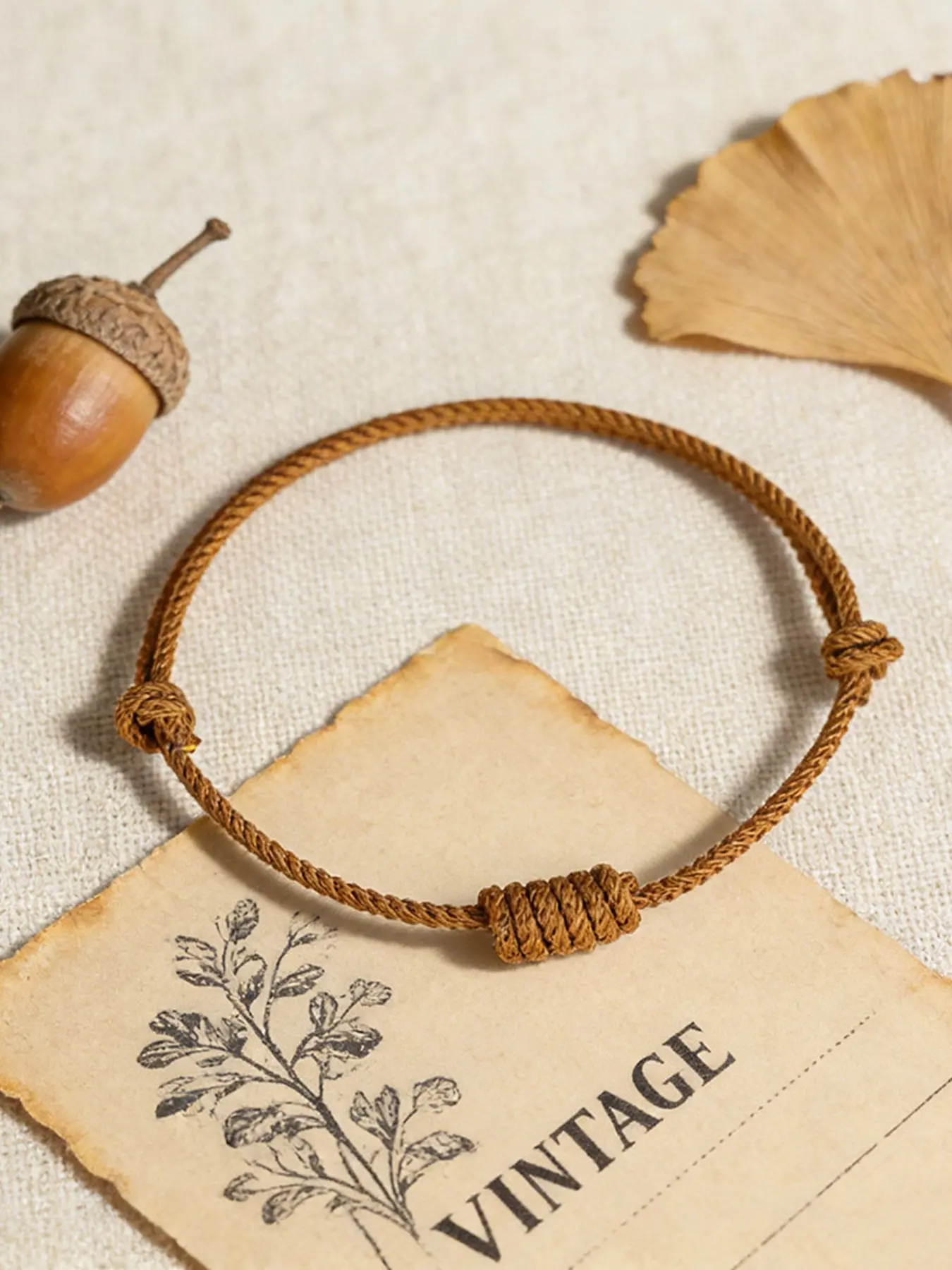 Minimalist Rope Bracelet Handmade Adjustable Sliding Cord, Lucky, Unisex Casual Wear, 5 Colors Available, Casual Trendy Jewelry, Fashionable Bracelet Style, Adjustable Slider Bracelets
