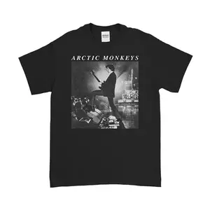[Sale Up To 30%] Arctic Monkeys T Shirt Alex Turner T-Shirt The Car Live 2023 AM Cover Vintage