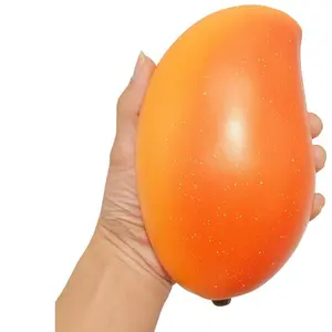 Squishy Gold Mango Colossal Slow Rising Scented Fruit Squishies Miniature Model