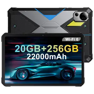 FOSSiBOT DT2 10.4in Waterproof Tablet,20GB+256GB Rugged Android Tablet 22000mAh 66W Rapid Charging Android 13 Tablets 2K Display4G LTE/WiFi 6 Tablet G99 Chip/64+32MP/IP68/IP69K/Fingerprint/Face Unlock