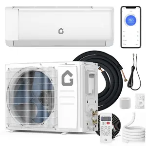 12000 BTU Mini Split Air Conditioner & Heater – 21 SEER2 Inverter, Ductless Wall-Mounted, 230V, R32, WiFi & Remote, High-Speed, ECO, Dehumidification, 24H Timer