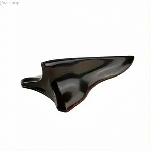 Sporty 6PCS Universal Car Roof Shark Fin Spoilers Premium Durable Lightweight ABS Material Aerodynamic Design Smooth Wind Flow Stylish Auto Exterior Modification Decor Easy Install Fit Sedan SUV Truck Sporty Vehicle Decor Accessories Automotive Decoration