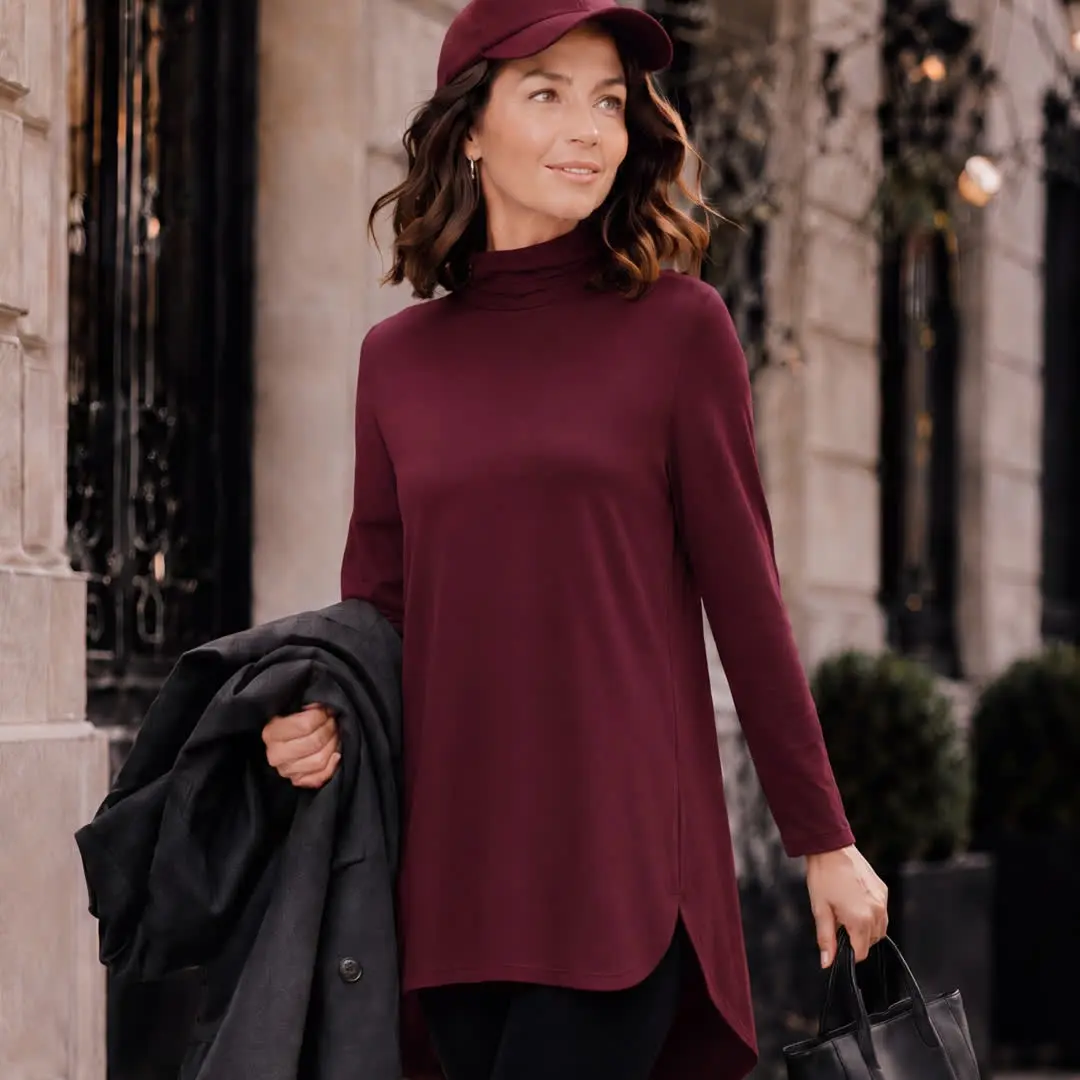 Brigitte Brianna Shirttail Tunic
