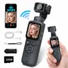 Summerwins 4K Video Recording Camera - Compact Pocket Handheld Camcorder with 30fps Lens, 1.72" HD Touchscreen, 31 Filters & Beauty Mode, 90 Minutes Battery Life, Face/AI Tracking, WiFi, Streaming, 32GB Card, Tripod, HDV Cam App (Father's Day Gift)