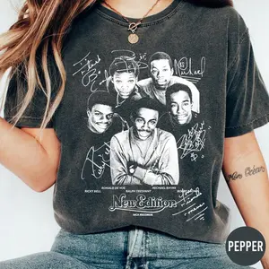 New Edition Way Tour 2026 Shirt: NE Shirt, R&B Music Fans, Tour Date 2026 Shirt, Vintage New Edition Tee, Gift For Music Lover