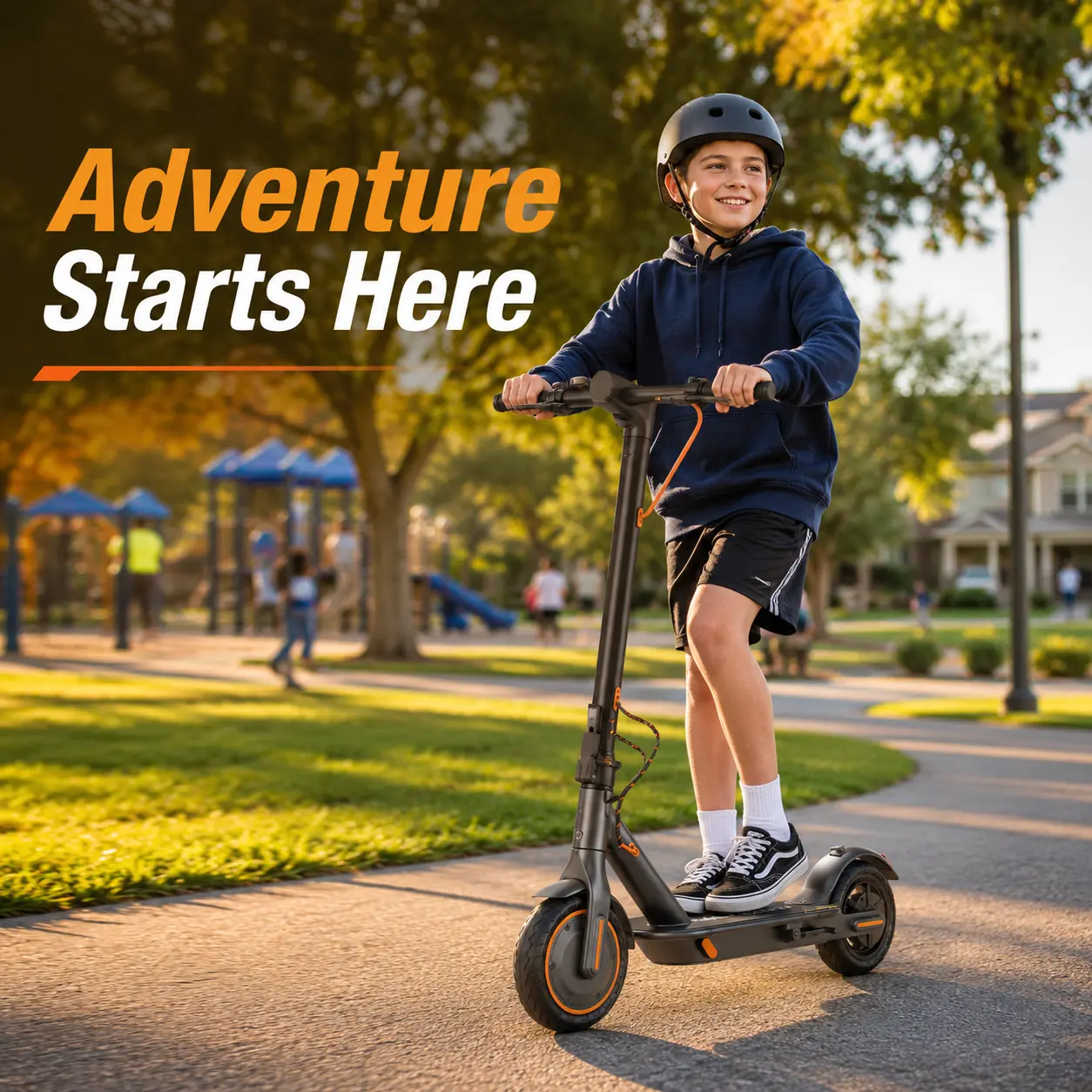 Electric Scooter for Kids & Teens Ages 8–16, 19 MPH Top Speed, 12 Miles Range, 36V 4.5Ah Battery, UL Certificated, App Control, Dual Brake System, Foldable, 3 Riding Modes, 220 lbs Max Load