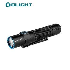OLIGHT Warrior 3S 2300 Lumens Rechargeable Flashlight, Compact Dual-Switches LED Bright Light with Proximity Sensor, Powered for Emergency, EDC and Searching