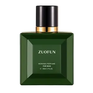 ZUOFUN Morandi Cologne for Men | Long Lasting Fresh Summer Fragrance to Attract Women | Bergamot, Pepper & Ambroxan Notes | 1.7FL.OZ