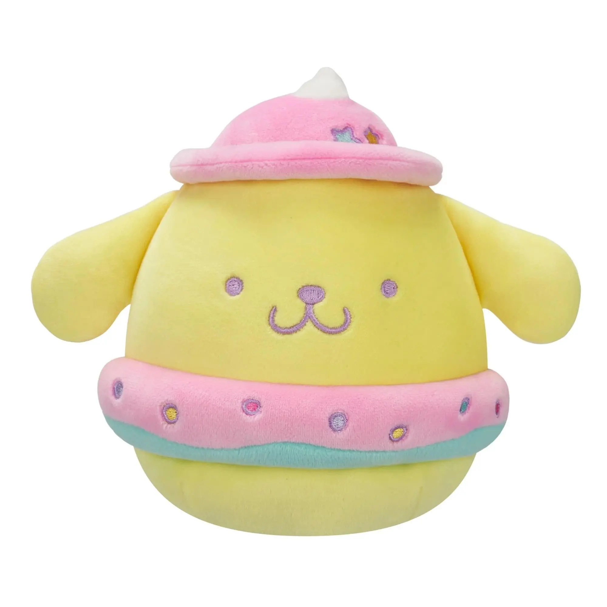 Hello Kitty Dreamland 8-Inch Squishmallow Plush, Pompompurin Cute Squishies, Stuffed Animals, Cute Collectibles, Fuzzy Kawaii Style Toy