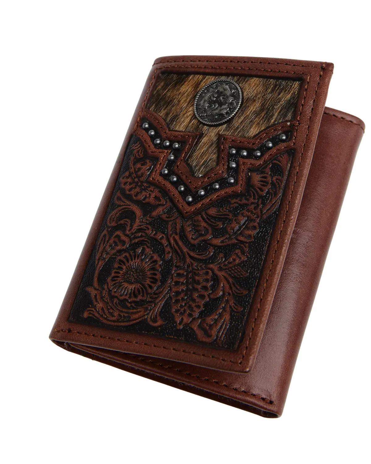 Cody James Men's Men'S Hair-On Trifold Wallet - 2013770Wp Cody James Men's Men'S Hair-On Trifold Wallet - 2013770Wp