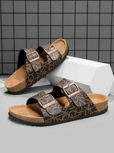 Unisex Non-slip Wooden Clogs Sandals with Arch Support, Adjustable Strap Design for Ultimate Comfort, Perfect Summer Outdoor Footwear, Shoe