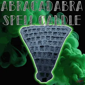 Abracadabra Spell Candle