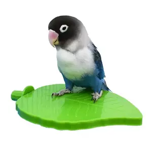 Bird Perch Stand Platform Premium Supply Birds Cage Accessories Parrot Perch for Birds Play and Exercise Cockatiels Parrotlets