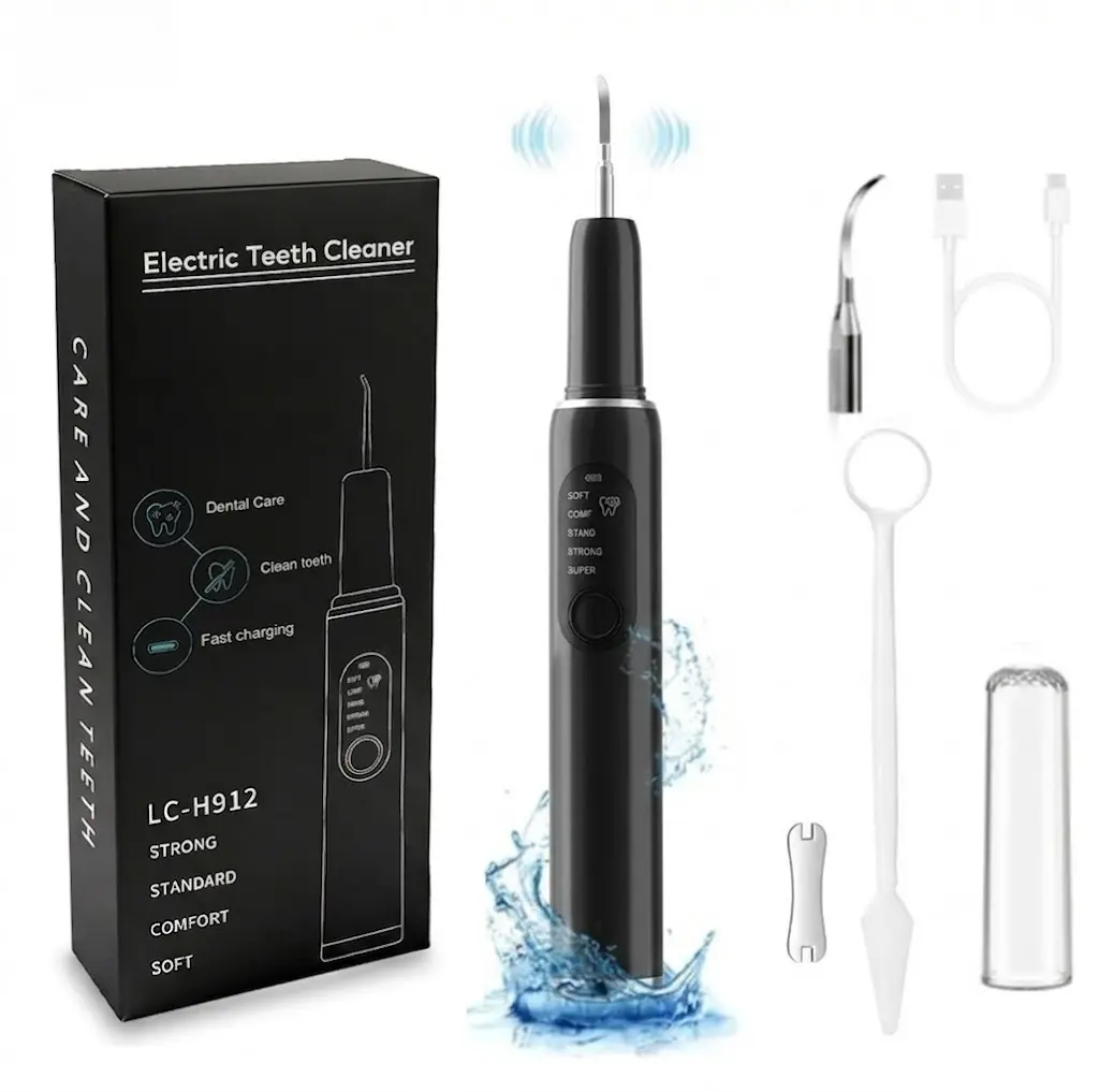 Dental Care Set | Portable Oral Care Set, Waterproof Dental Scaler, Multi-mode Dental Care Tool, Suitable for Home and Travel Use, Dental Care Set, Electric Dental Scaler
