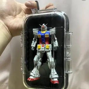 Model Clear Storage Box for Rg Original Series Models, Backpack Hanging Accessory, Perfect for Collectors and Enthusiasts