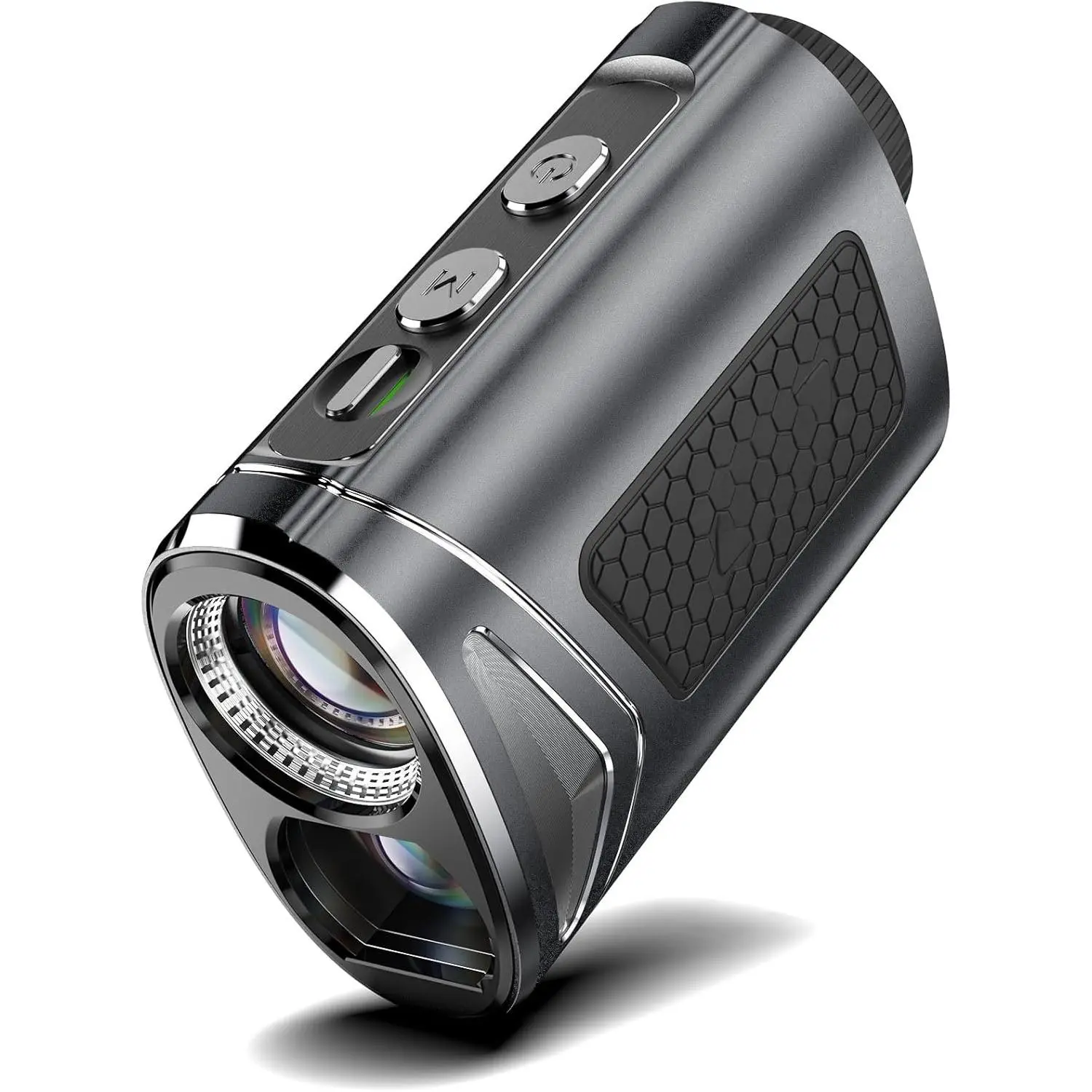 1300Y Golf Rangefinder with Slope, Flag Lock Vibration, 7X Magnification, Durable  Alloy , USB-C Rechargeable,  Mount, IP54 , Sleek Stylish Design for Men & Women