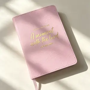 Gift Idea A Moment with the Lord for WoMen, 365 Days Devotional Journal, Portable Daily Reflections NoteBook, Perfect Gift for Holidays Birthdays Christmas New Year, Self Improvement Journal,1 Minute with God
