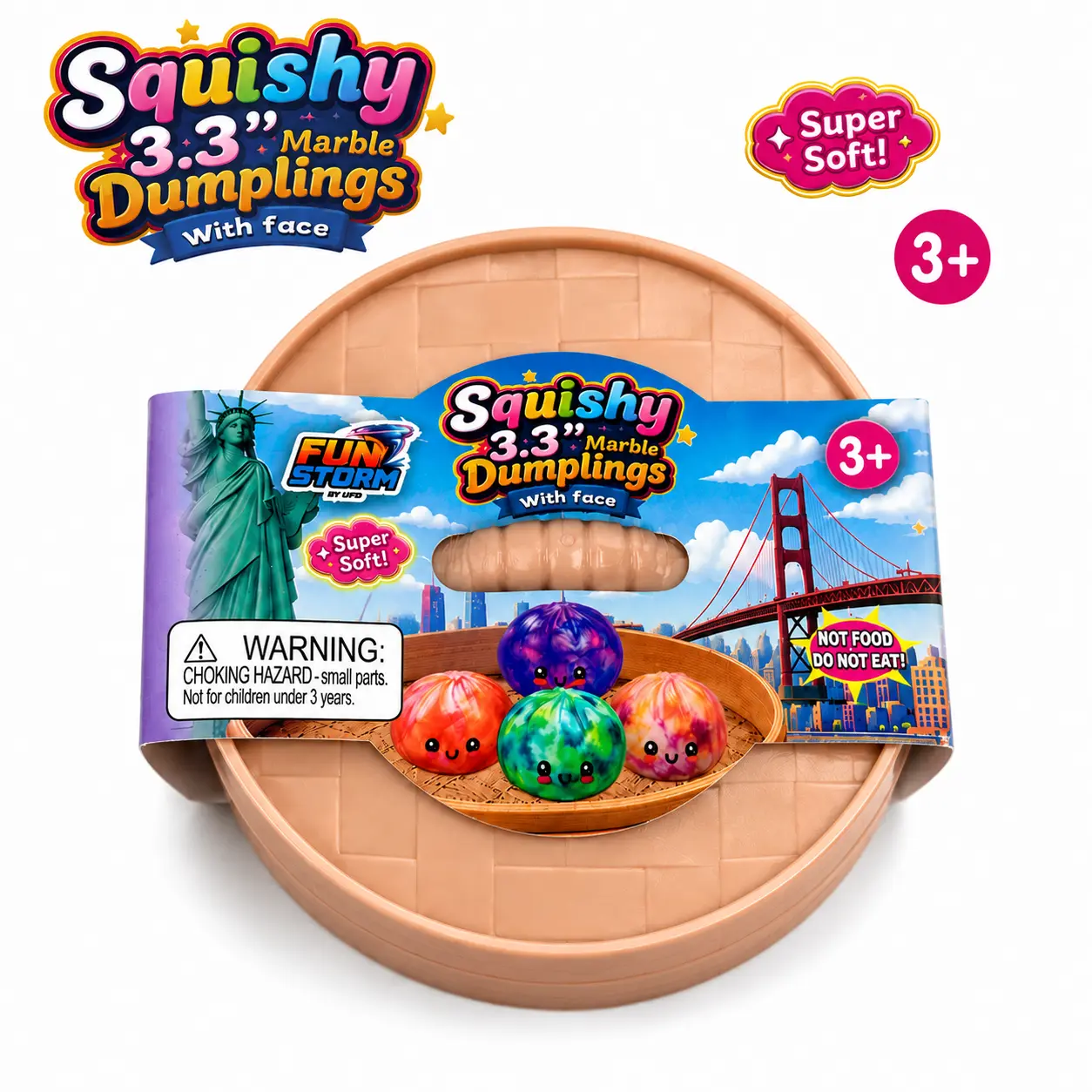 Marble Gel Dumplings, Classic & Novelty Stress Relief Toy for Hobbies Enthusiasts