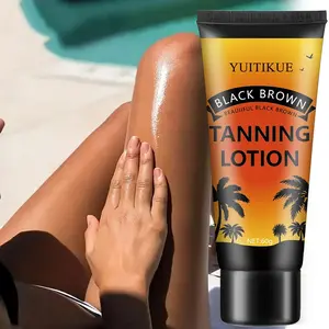 Quickly achieve a tan and tan, quickly achieve a golden yellow and wheat-colored complexion, refreshing without leaving greasy, providing 72 hours of long-lasting color, a must for beach vacation tanning Tan Lotion
