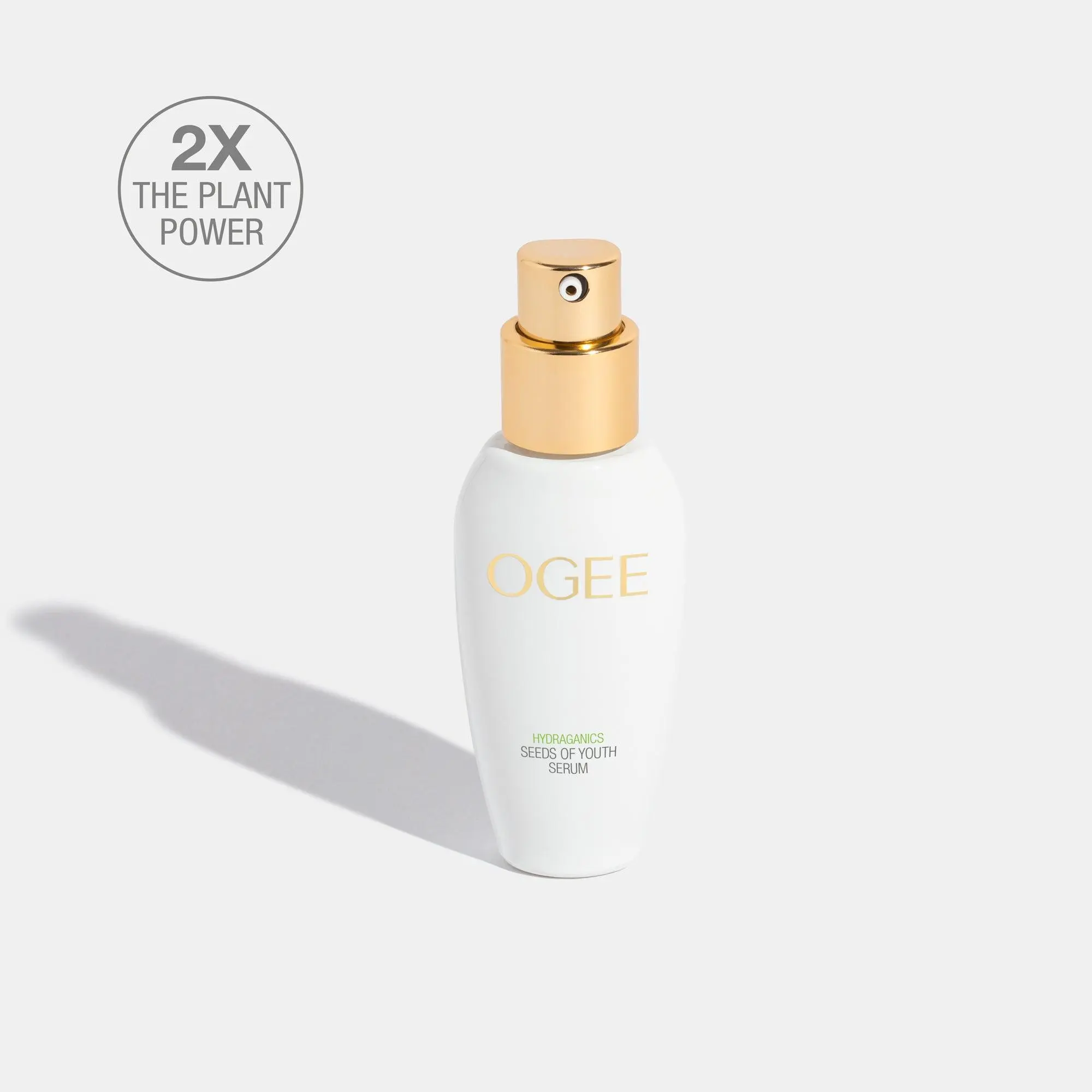 Ogee Seeds of Youth Serum - 2X Edelweiss Flower Stem Cells, Anti-Aging Organic Serum