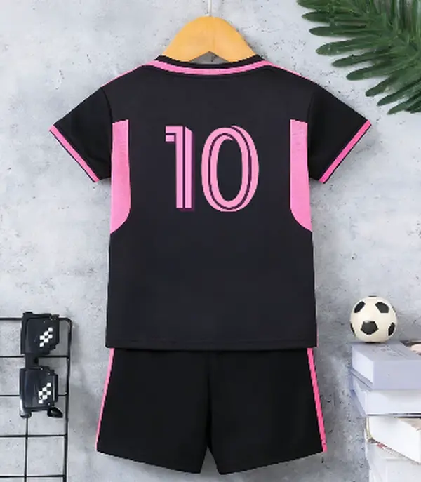 Quick-Dry Football Jersey and Shorts Set - Lightweight and breathable, No.10 football uniform, ideal for sports, training, daily casual wear and team activities, featuring professional sportswear and athletic-style design, Sport Clothing