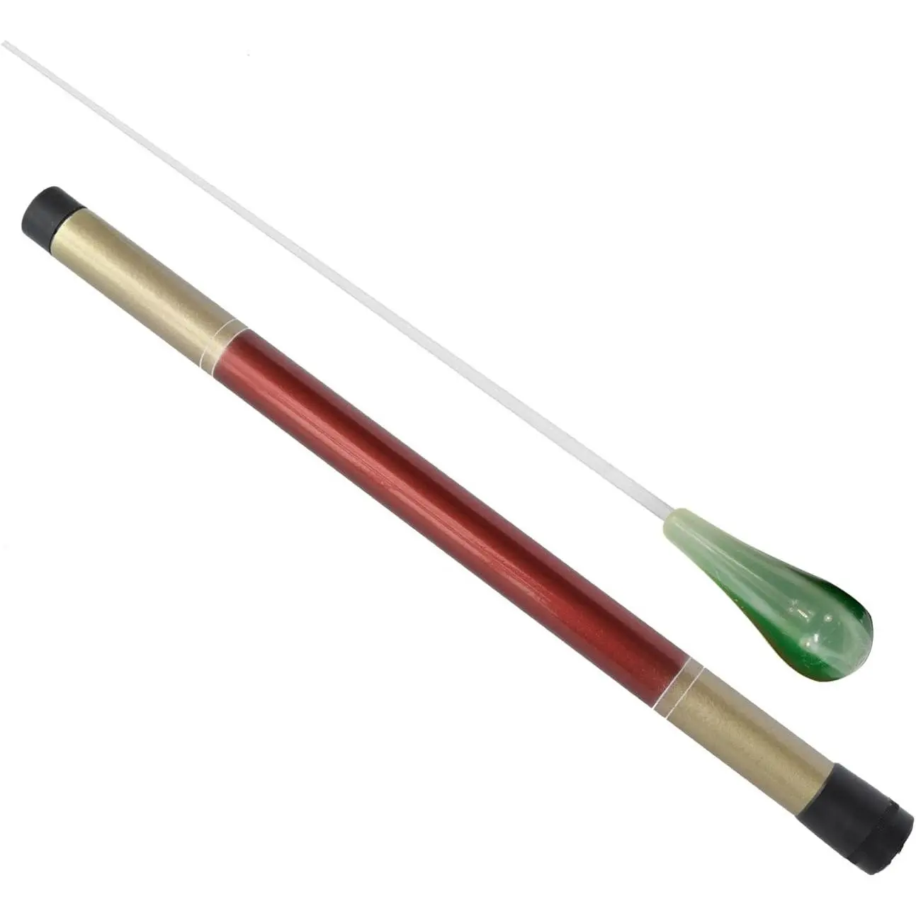 Music Baton Orchestra Baton Imitation  Handle Music Conducting Baton (Green Handle)