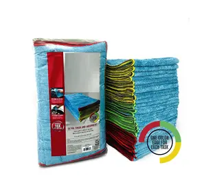 XL Multi-Purpose Microfiber Cleaning Towels, 30 Count - Versatile Cleaning Solution for Various Cleaning Needs