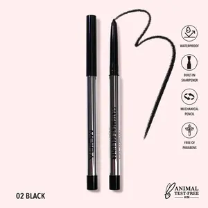 Moira Gel Eyeliner Waterproof Matte Smooth Color  Black Brown Ultra-smooth Formula Waterproof & Smudge-proof Cosmetic