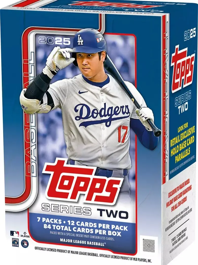 2025 Topps Series 2 Baseball Sealed Blaster Box