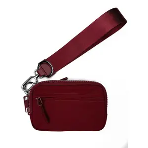Slim Wristlet Wallet Waterproof Nylon Card Holder  Coins,Keys - Must Have Women's EDC| TikTok Made Me Buy It!