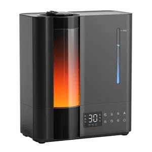 8L Top Fill Ultrasonic Humidifier for Large Rooms, Bedroom Home Use, Warm & Cool Mist, Humidity Sensor, Essential Oil Compatibility, 65H Runtime, Quiet Operation for Baby, Fast Relief for Plants outdoorfun