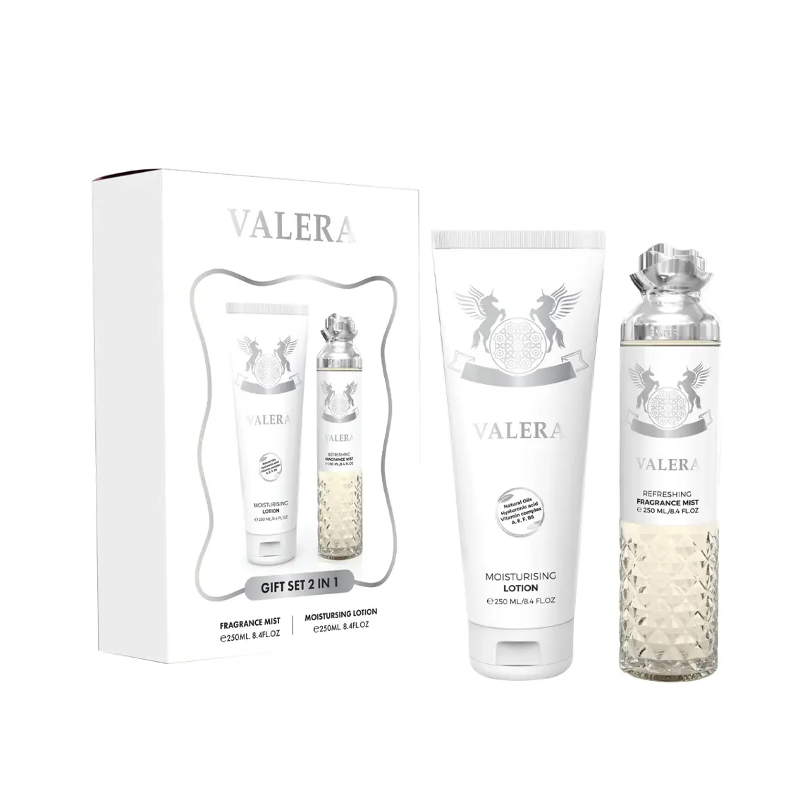 Valera Set 2 in 1 Gift for Women | Fragrance Mist & Moisturising Lotion 250ml