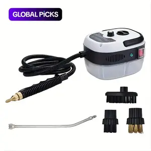 Portable Handheld Steam Cleaner, 1 Count High Temperature Pressurized Steam Cleaner Multi Surface Steam with Brush Head, Kitchen Furniture Bathroom Car Cleaning Tool, Household Appliances, Multi Surface Steamer, Cleaning Machines