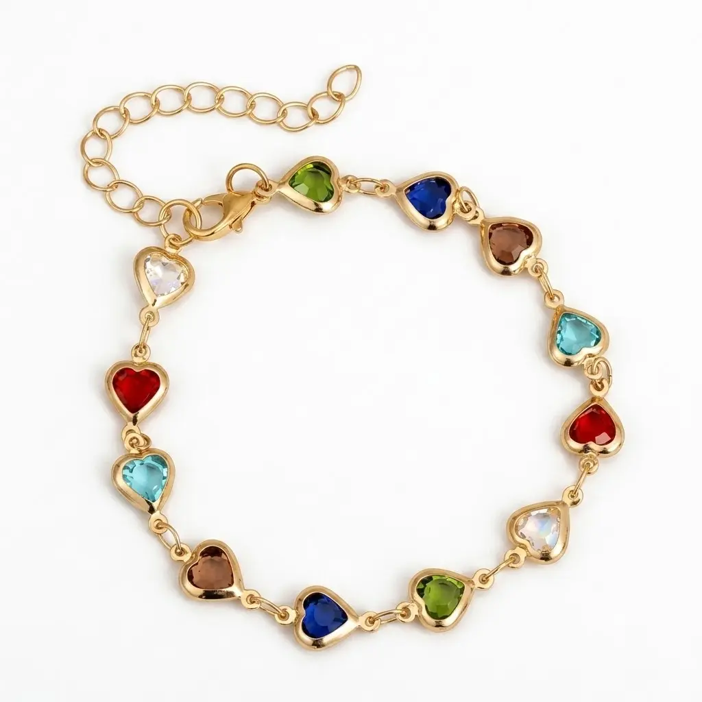 Dopamine-Inspired Colorful Bracelet Jewelry Perfect for Holiday Gifts