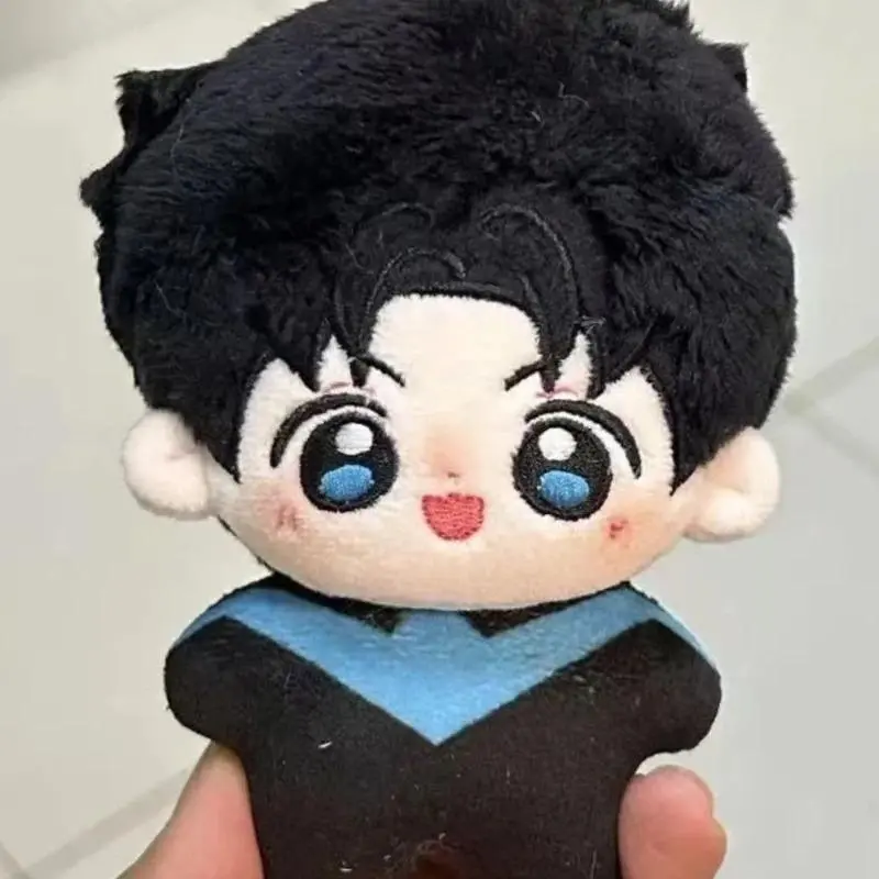 Grayson Todd 10cm Unisex Anime & Manga Kawaii Look Plush Keyring - High-Quality Soft Cotton Starfish Body Mini Stuffed Doll Toy Figure, Anime Fans Gift