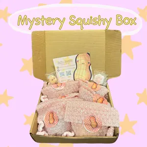 Mystery Squishy Box (1-3, 3-5, or 6 Squishies) Sensory Stim Toy Stress Ball