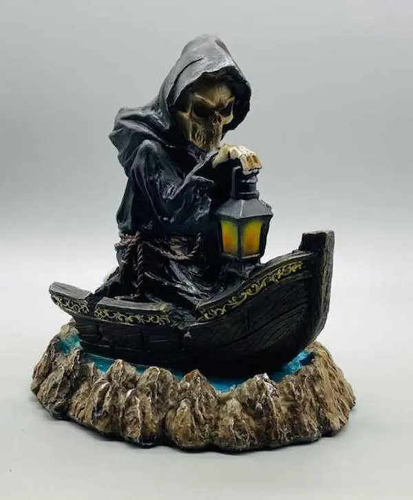 Reaper backflow incense burner