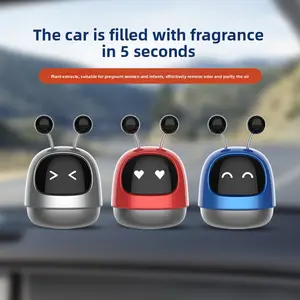 New model robot-powered solid fragrance diffuser for vehicles. Automotive instrument panel fragrance cream with long-lasting and delicate fragrance.