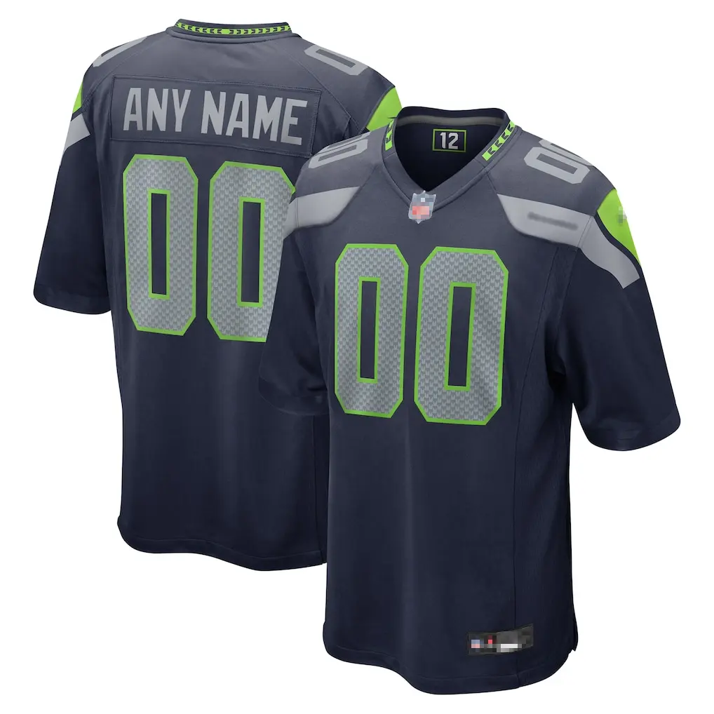 Men's Seattle Football Premium Stitched Fan Edition, Any Name Custom Game Day Jersey & Jersey Collection (#3, #10, #11, #14, #21) - All Primary Colors - US Available Now, Limited Run