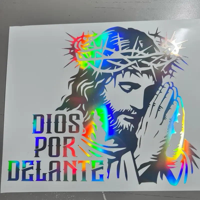 Dios por Delante sticker