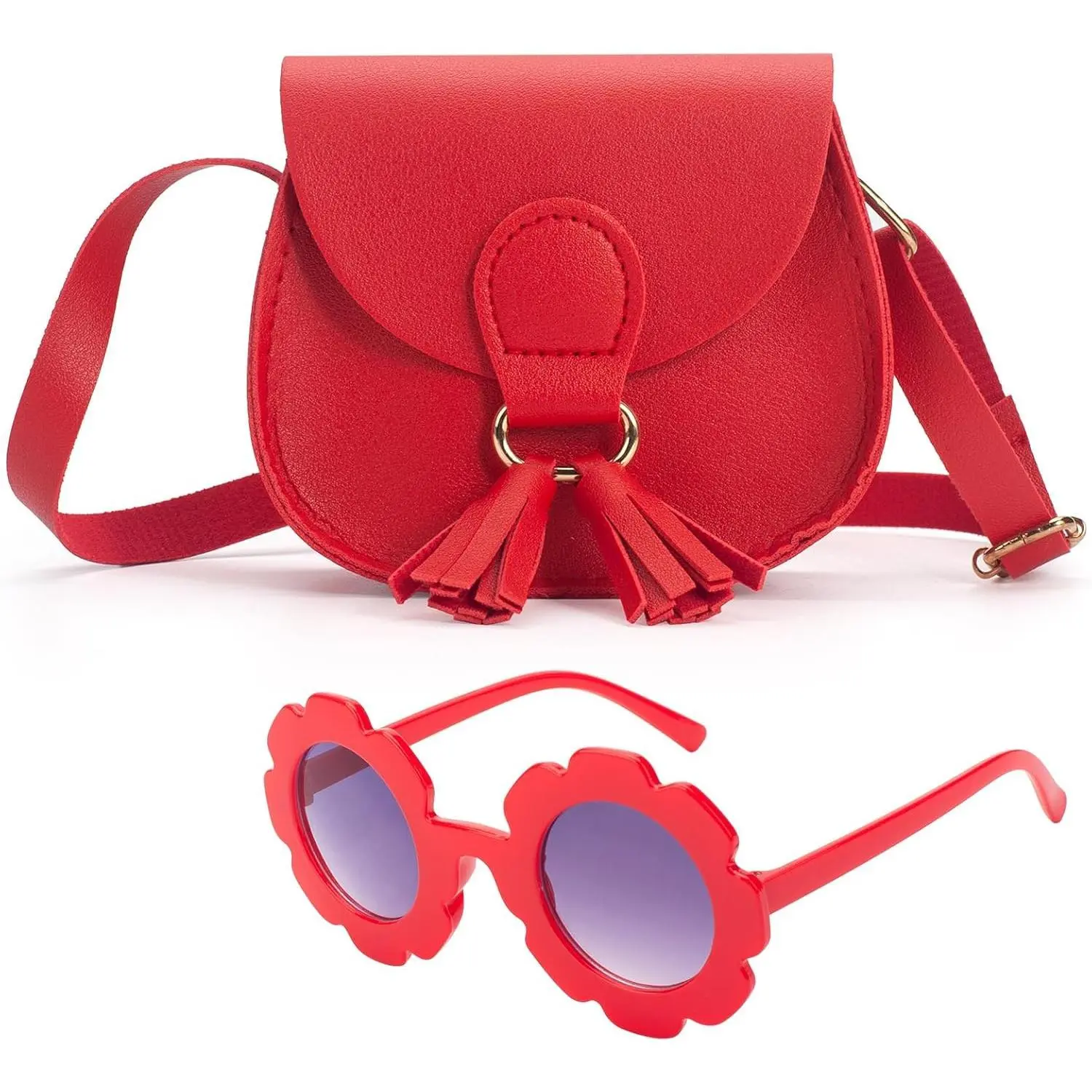 Girls Purse,  Crossbody Purse, Shoulder Bags, Tassel Bags for Girls Age 2-14